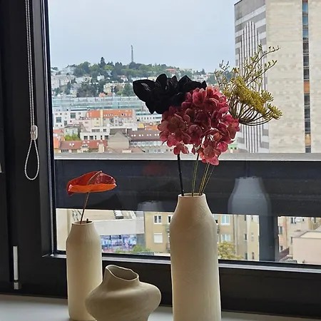 Panorama View Design Apts In Old Town - Free Parking * ברטיסלאבה