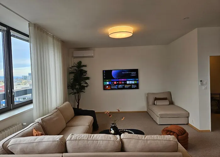 Panorama View Design Apts In Old Town - Free Parking شقة *